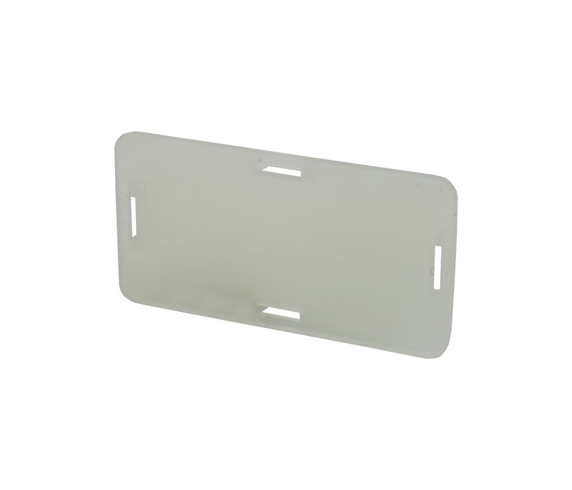 Plaque indicatrice 20x40mm