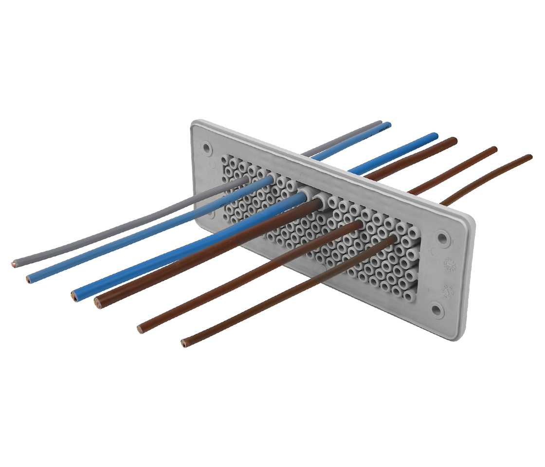 Kabeldurchführungsplatte