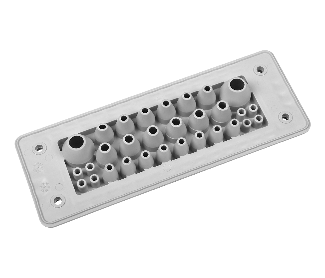 Plaques passe-câble