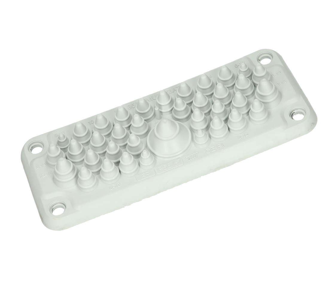 Plaques passe-câble