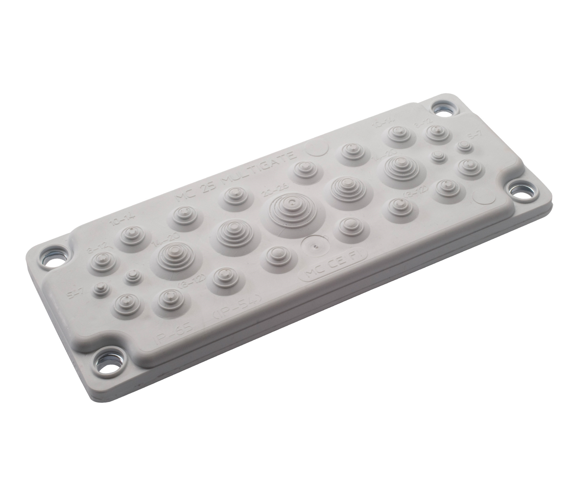 Kabeldurchführungsplatte