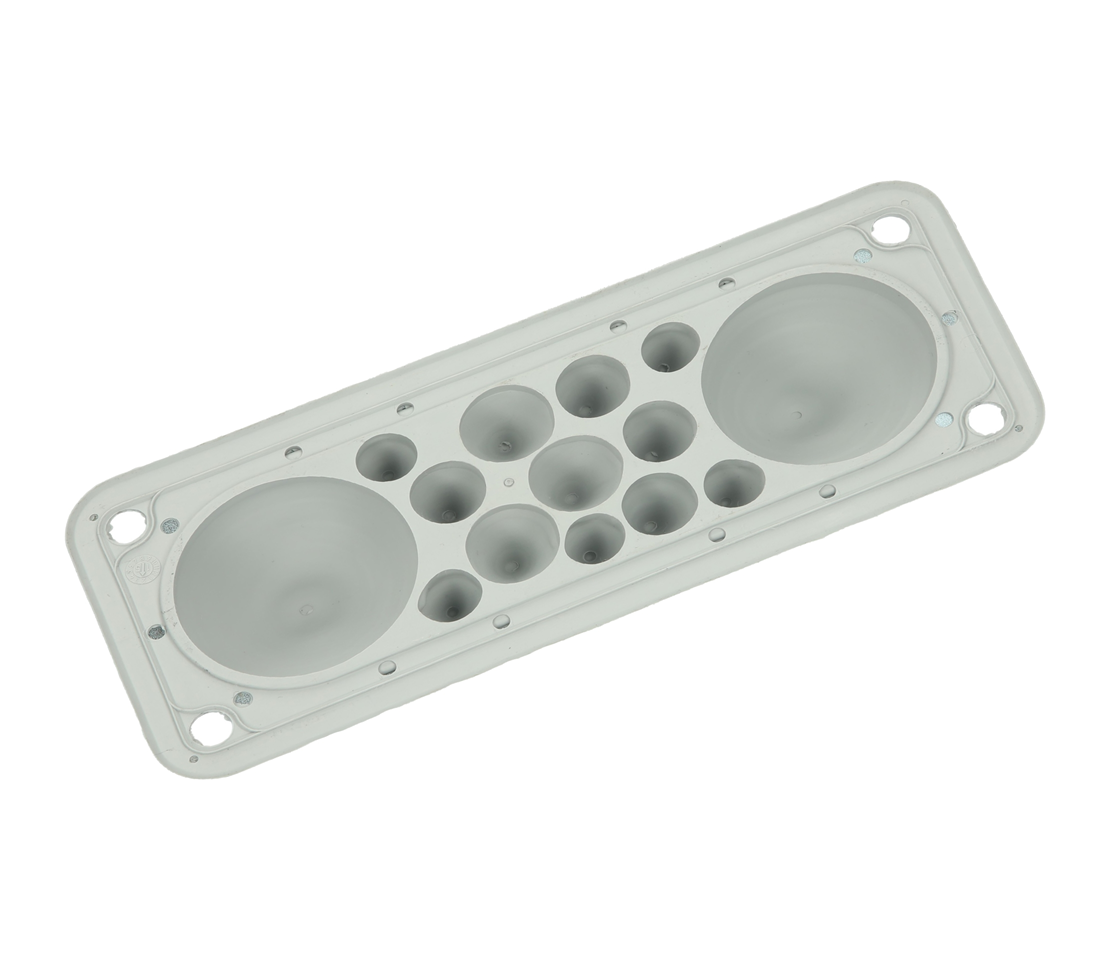 Kabeldurchführungsplatte