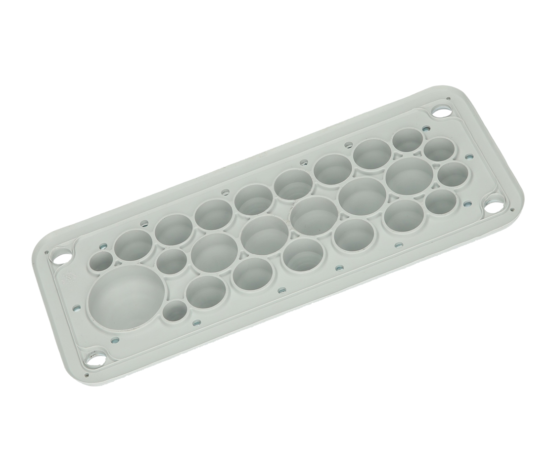 Kabeldurchführungsplatte