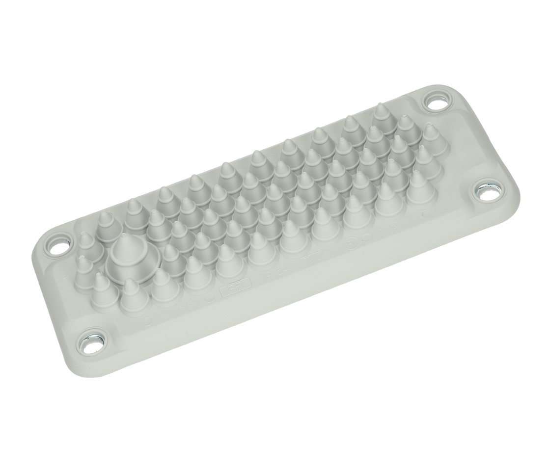 Kabeldurchführungsplatte