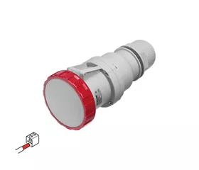 CEE-Kupplungen gerade mit Schraubklemmen, 125 A, IP66|67|69