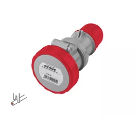 CEE-Kupplungen gerade mit Schneidklemmen, 16 A, IP66|67|69