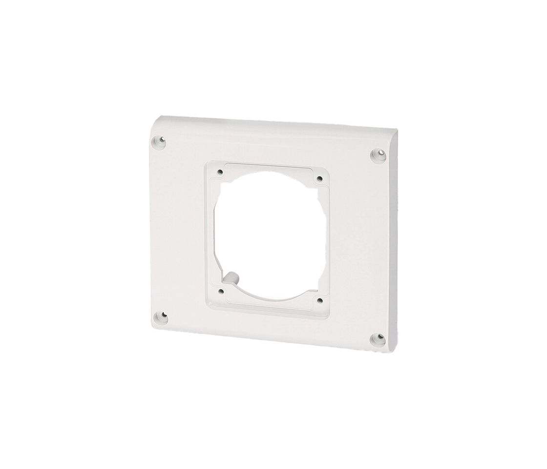 Vorgebohrt-Abdeckplatte grau