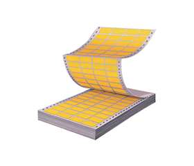 Etiketten unbedruckt