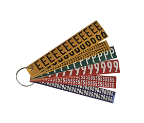 Folienstreifen FS UNI 25mm (10x12)