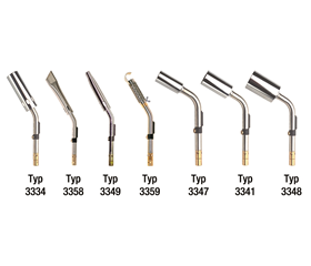 Schrumpfbrenner-Aufsätze
