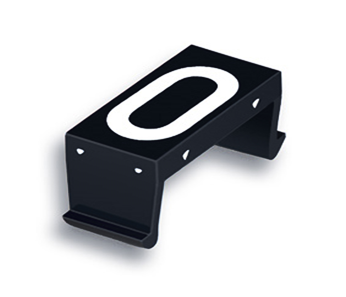 FP bloc num. 0 25mm noir