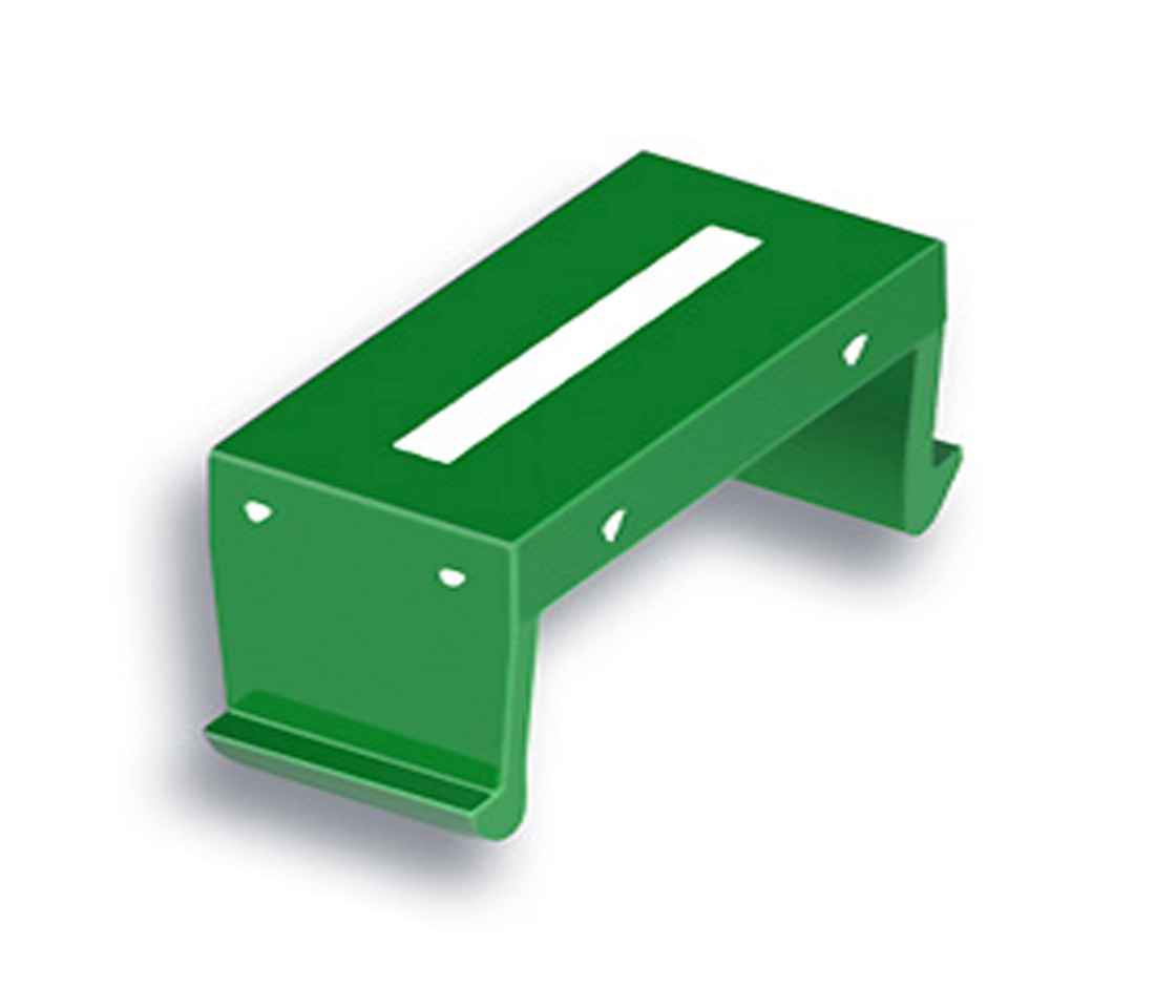 FP letter field I 40mm green