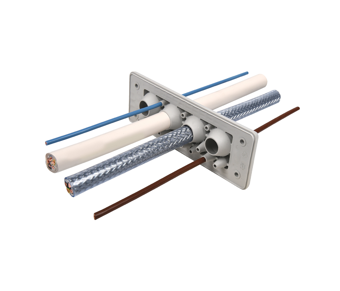 Kabeldurchführungsplatte