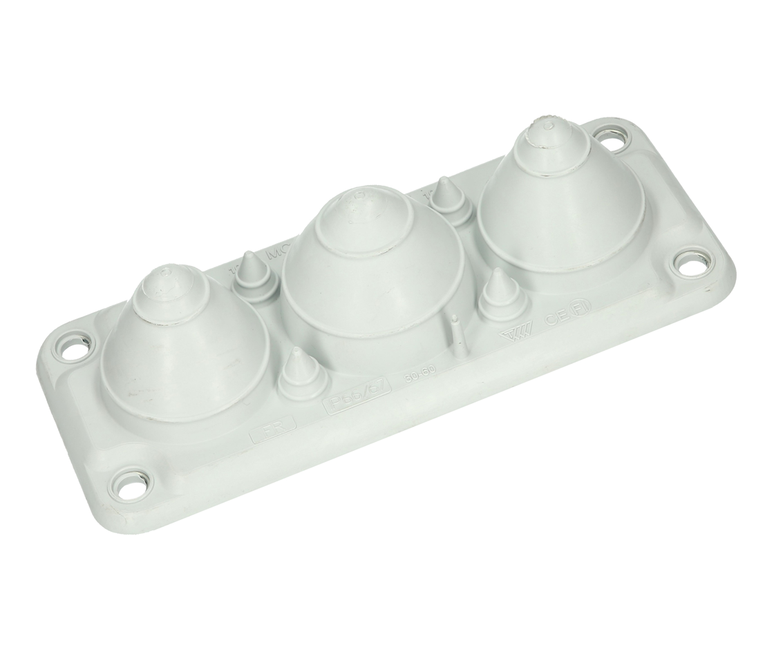 Kabeldurchführungsplatte