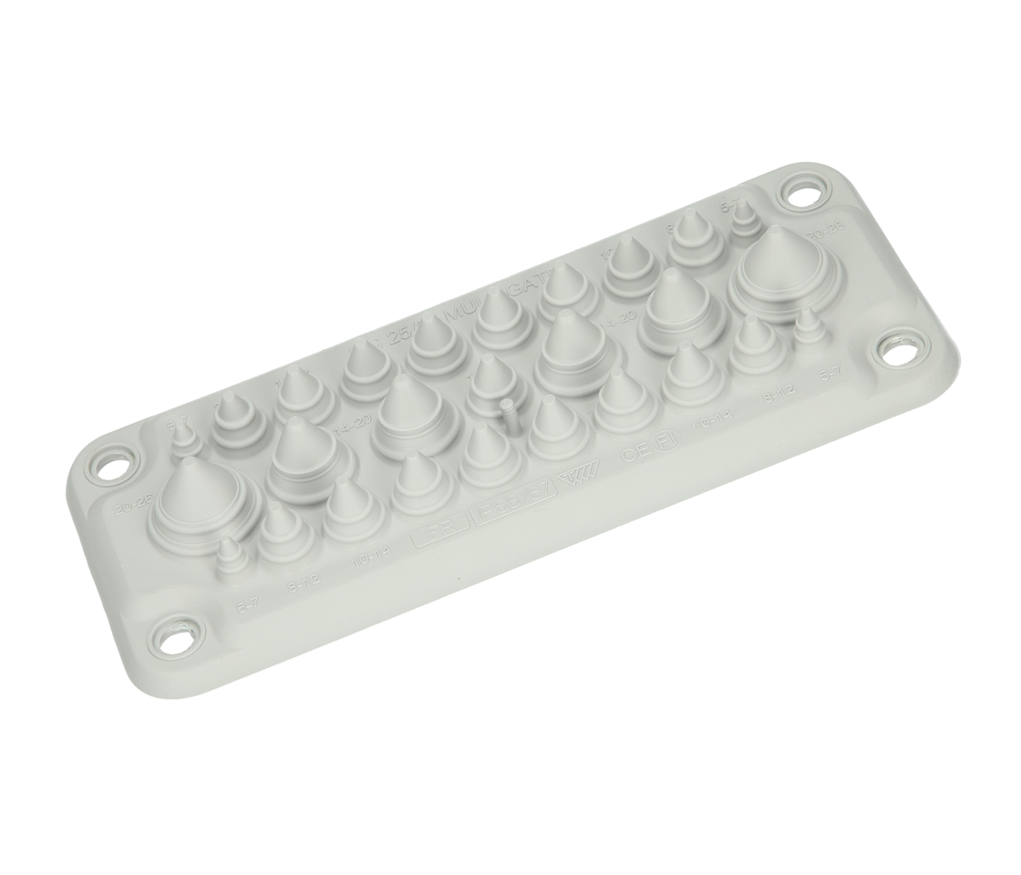 Kabeldurchführungsplatte