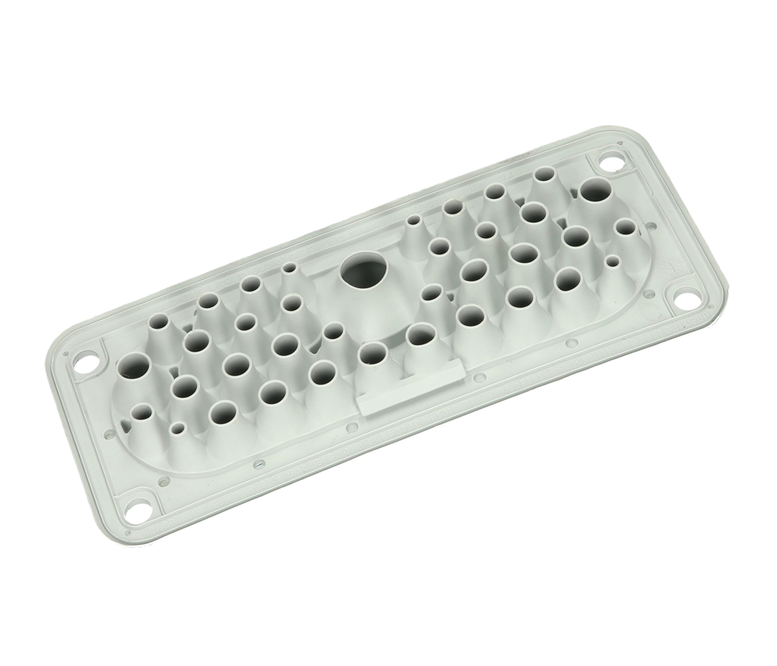 Kabeldurchführungsplatte