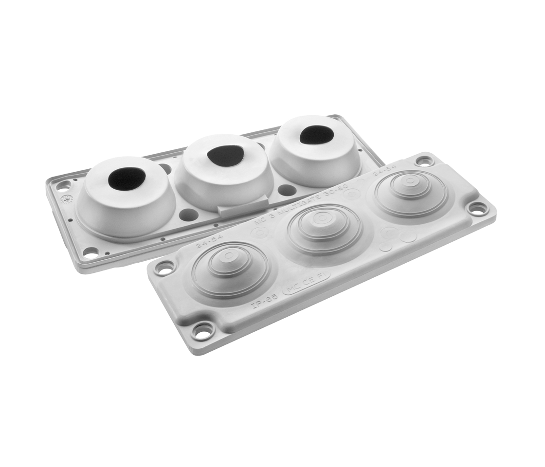 Kabeldurchführungsplatte