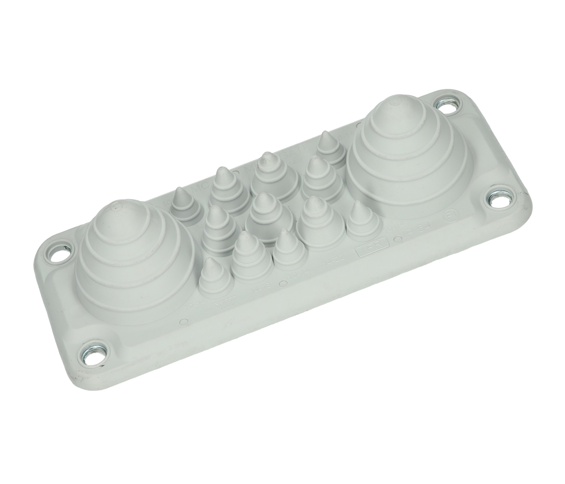 Kabeldurchführungsplatte