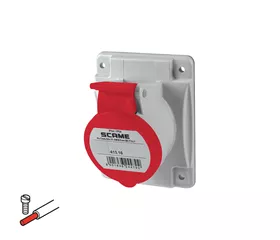 Scame Prise encastrée3P+N+T,6h