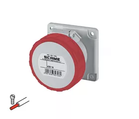 Scame Prise encastré,3P+N+T,6h