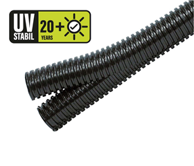 Wellschlauch DUPLEX PP UV: Die robuste Lösung für Solaranlagen und mehr