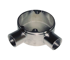 Scatola rotonda 2 vie GEH 2L INOX V4A